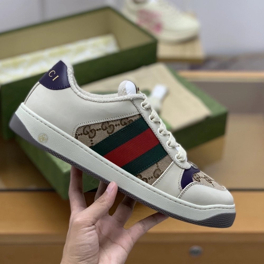 Gucci Dirty shoes,GUCCI SNEAKERS,High quality Free shipping