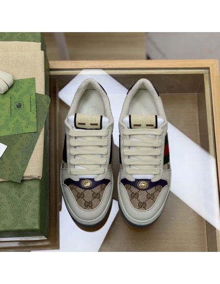 Gucci Dirty shoes,GUCCI SNEAKERS,High quality Free shipping