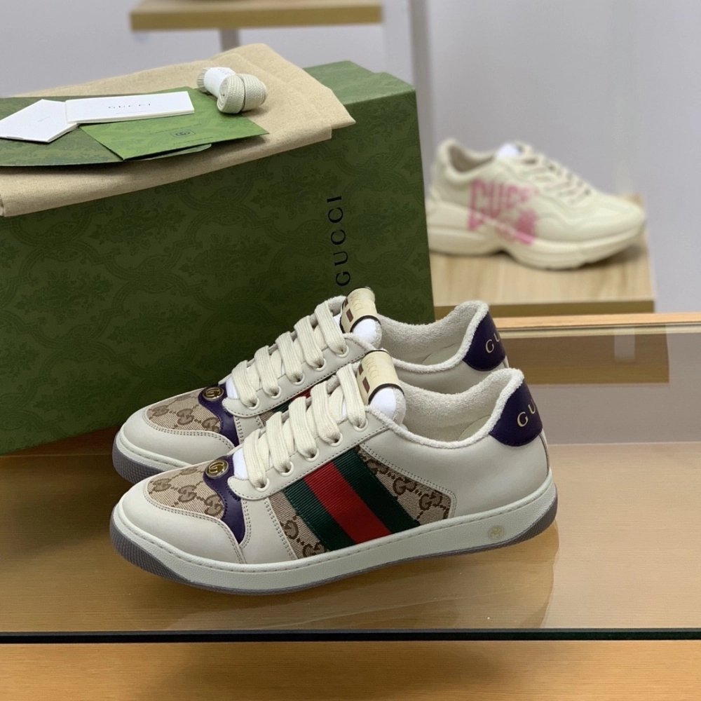 Gucci Dirty shoes,GUCCI SNEAKERS,High quality Free shipping