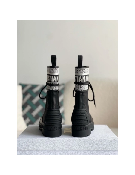 Dior D-Major black womens boots,DIOR SNEAKERS,High quality Free shipping