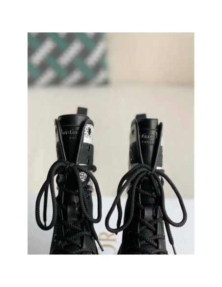 Dior D-Major black womens boots,DIOR SNEAKERS,High quality Free shipping