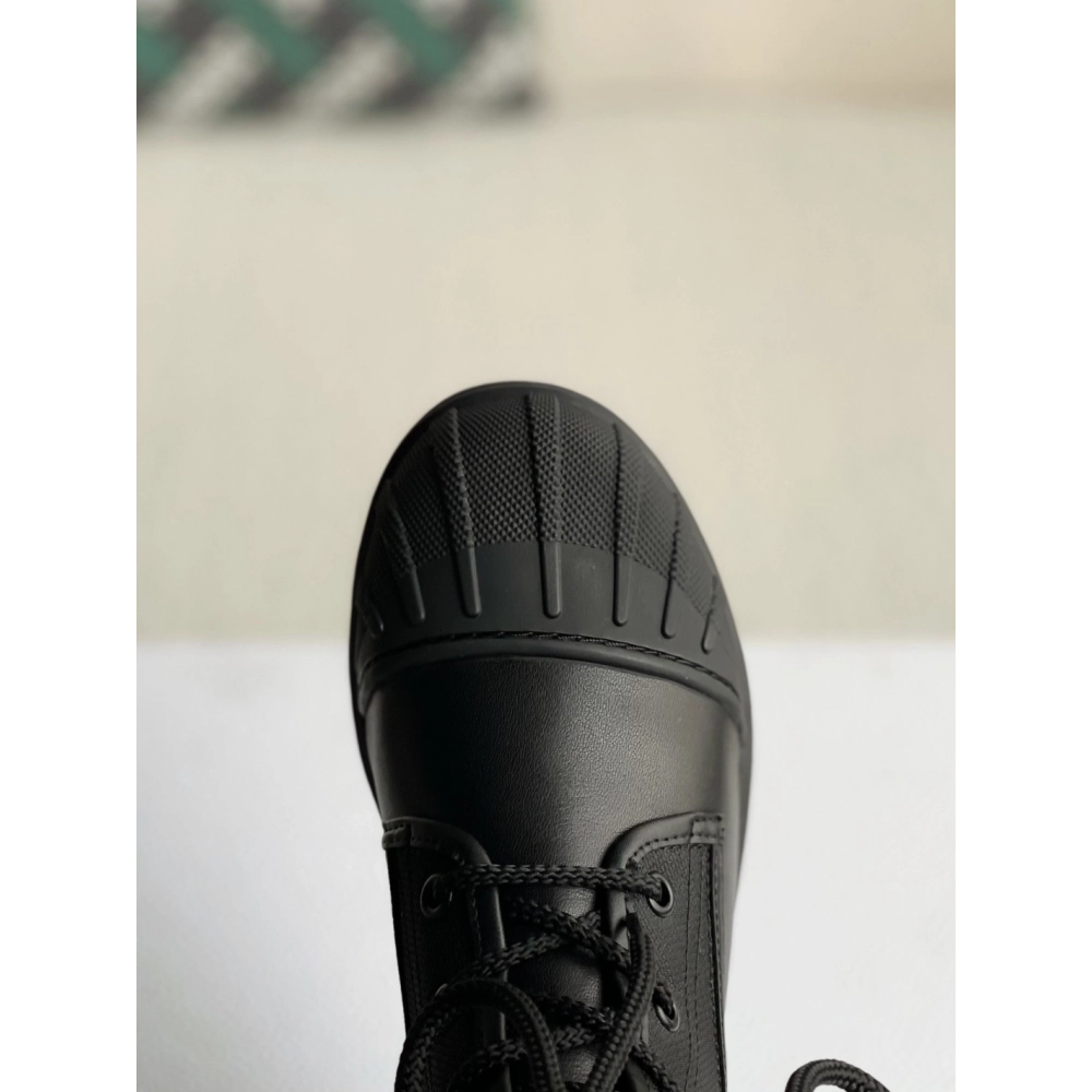 Dior D-Major black womens boots,DIOR SNEAKERS,High quality Free shipping