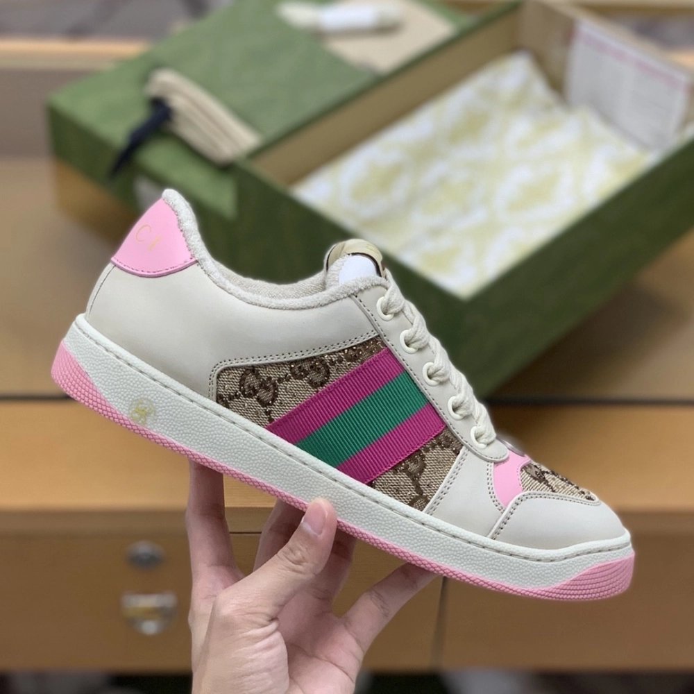 Gucci Dirty shoes,GUCCI SNEAKERS,High quality Free shipping