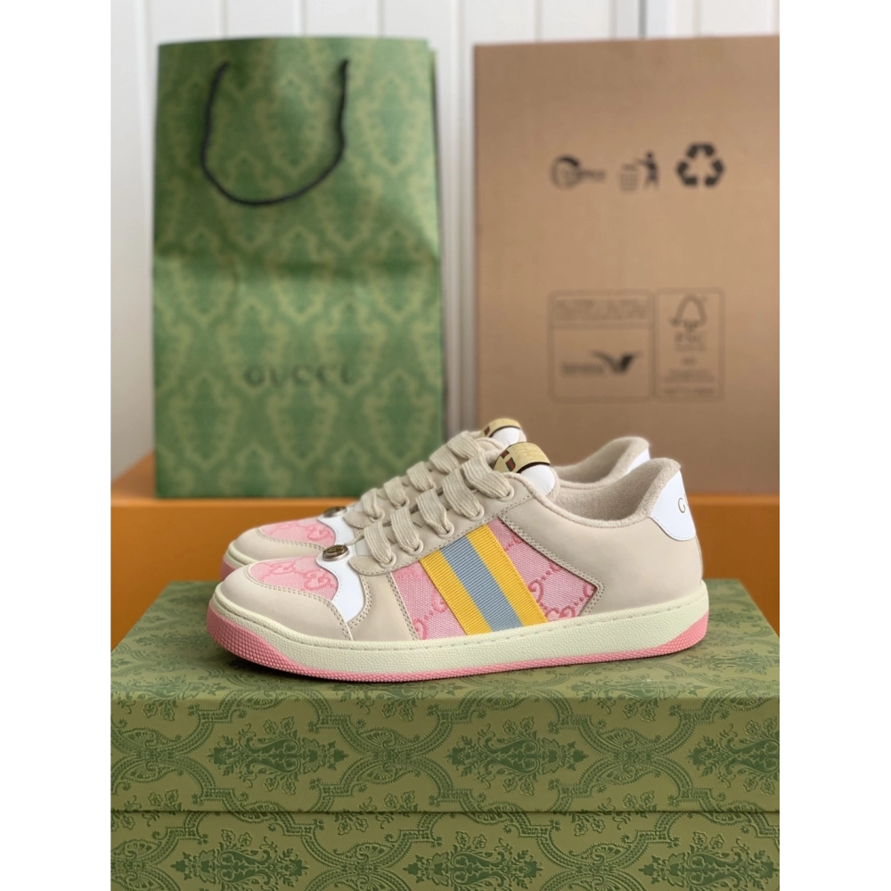 Gucci Dirty shoes,GUCCI SNEAKERS,High quality Free shipping