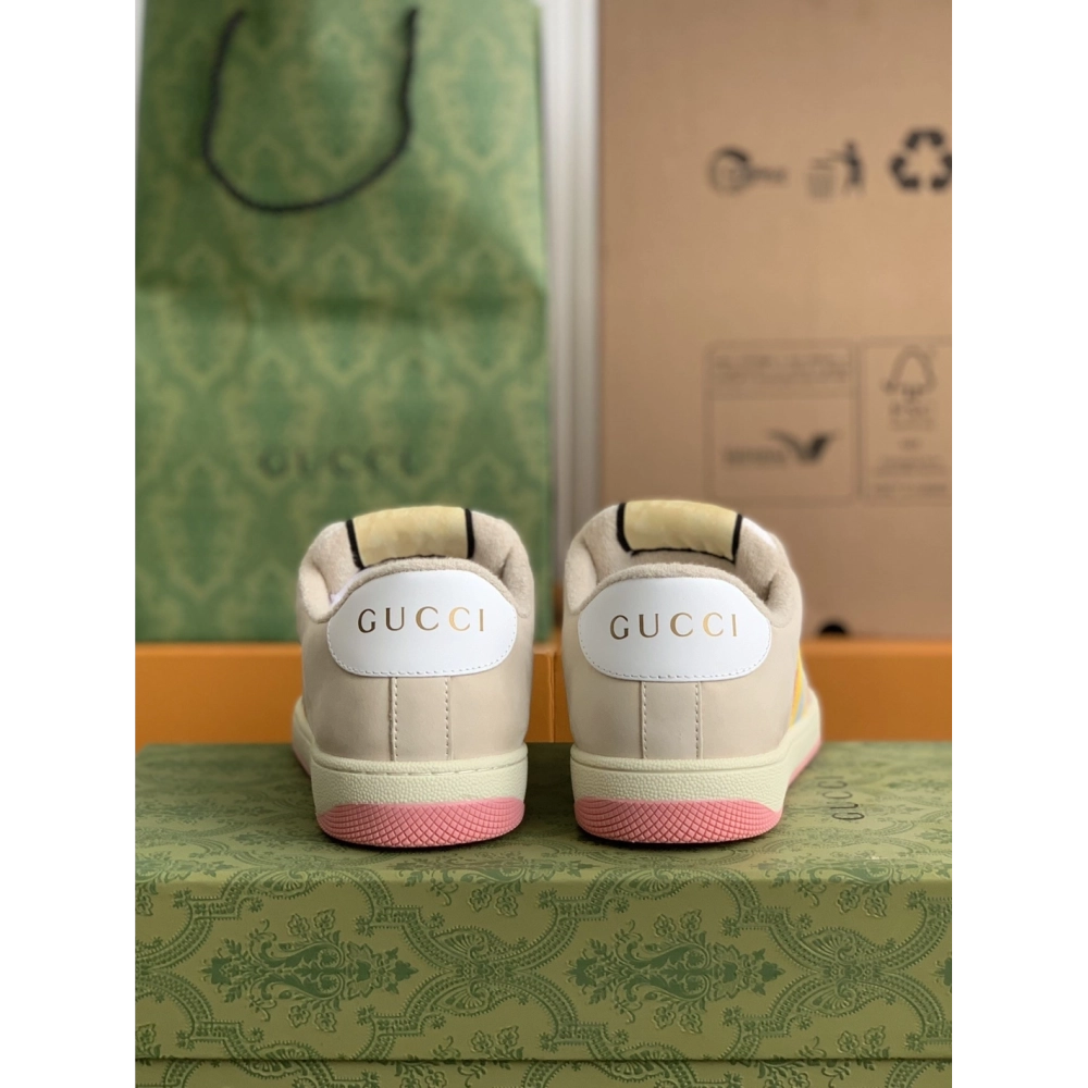 Gucci Dirty shoes,GUCCI SNEAKERS,High quality Free shipping