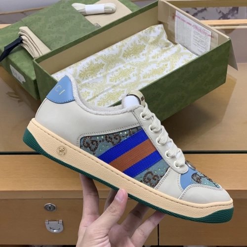 Gucci Dirty shoes,GUCCI SNEAKERS,High quality Free shipping