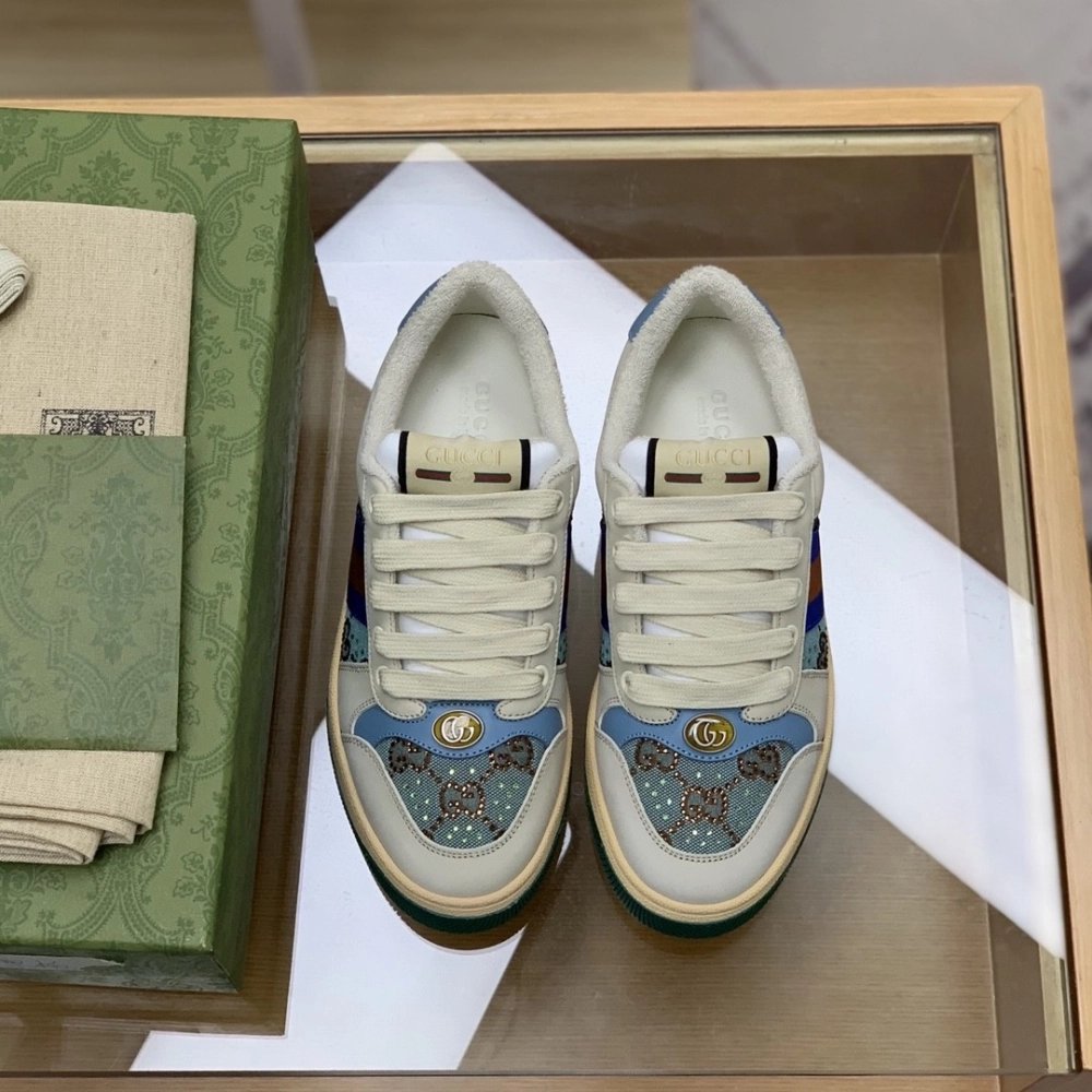 Gucci Dirty shoes,GUCCI SNEAKERS,High quality Free shipping