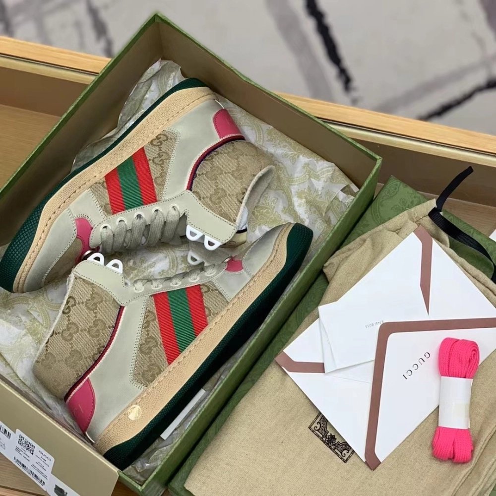 Gucci High-top Distressed sneakers,GUCCI SNEAKERS,High quality Free shipping