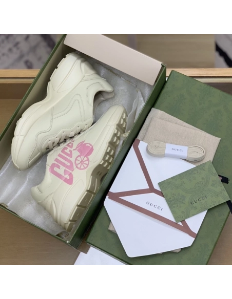 Gucci Retro Clunky Sneaker,GUCCI SNEAKERS,High quality Free shipping