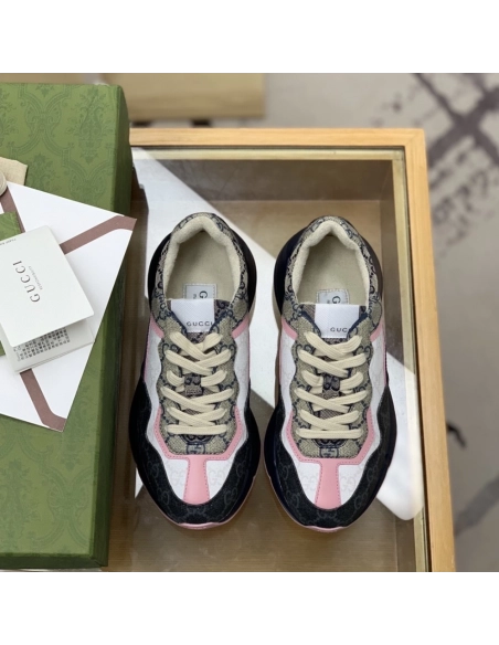 Gucci Retro Clunky Sneaker,GUCCI SNEAKERS,High quality Free shipping
