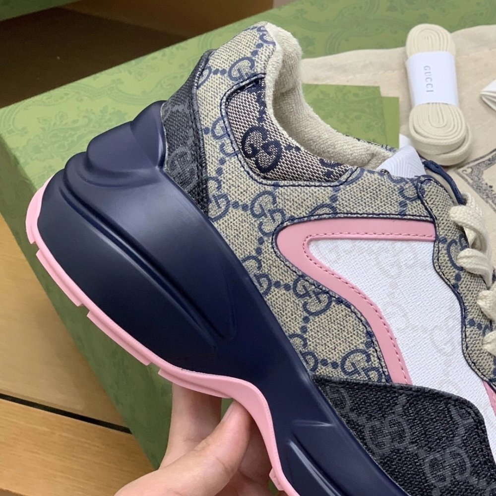 Gucci Retro Clunky Sneaker,GUCCI SNEAKERS,High quality Free shipping
