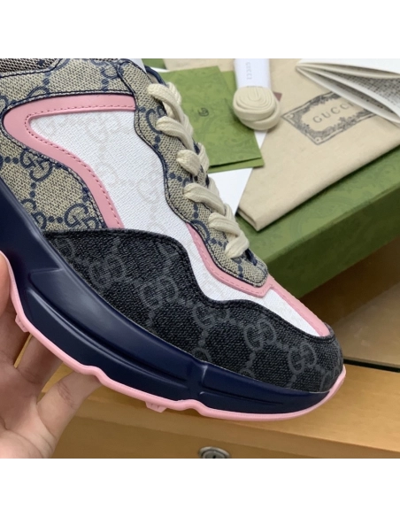 Gucci Retro Clunky Sneaker,GUCCI SNEAKERS,High quality Free shipping