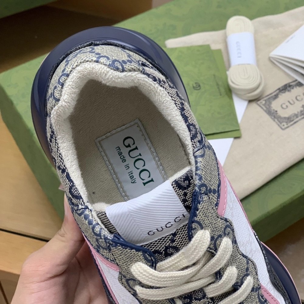 Gucci Retro Clunky Sneaker,GUCCI SNEAKERS,High quality Free shipping