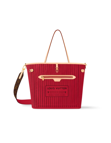 Louis Vuitton M12096 Neverfull Bandouliere Inside Out MM,Neverfull,LOUIS VUITTON,BAGS