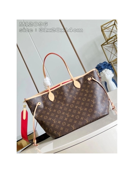 Louis Vuitton M12096 Neverfull Bandouliere Inside Out MM,Neverfull,LOUIS VUITTON,BAGS