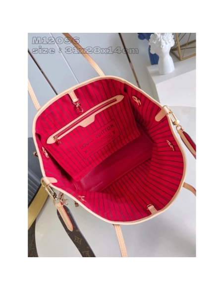 Louis Vuitton M12096 Neverfull Bandouliere Inside Out MM,Neverfull,LOUIS VUITTON,BAGS