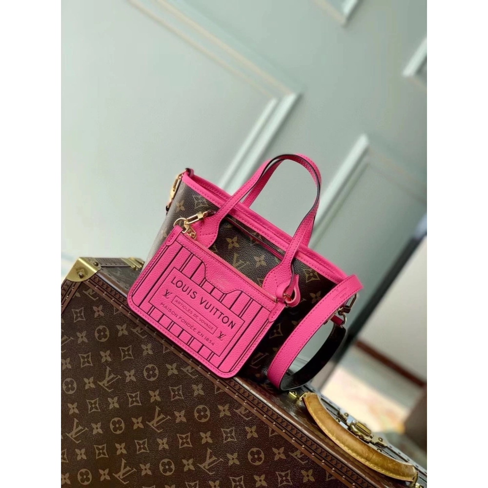 Louis Vuitton M12106 Neverfull Bandouliere Inside Out BB,Neverfull,LOUIS VUITTON,BAGS