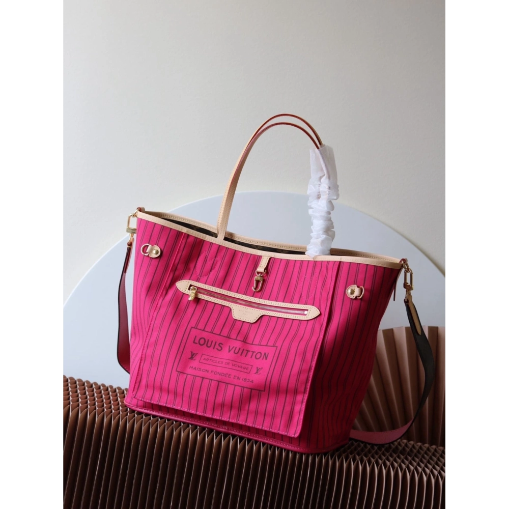 Louis Vuitton M12257 Neverfull Bandouliere Inside Out MM,Neverfull,LOUIS VUITTON,BAGS