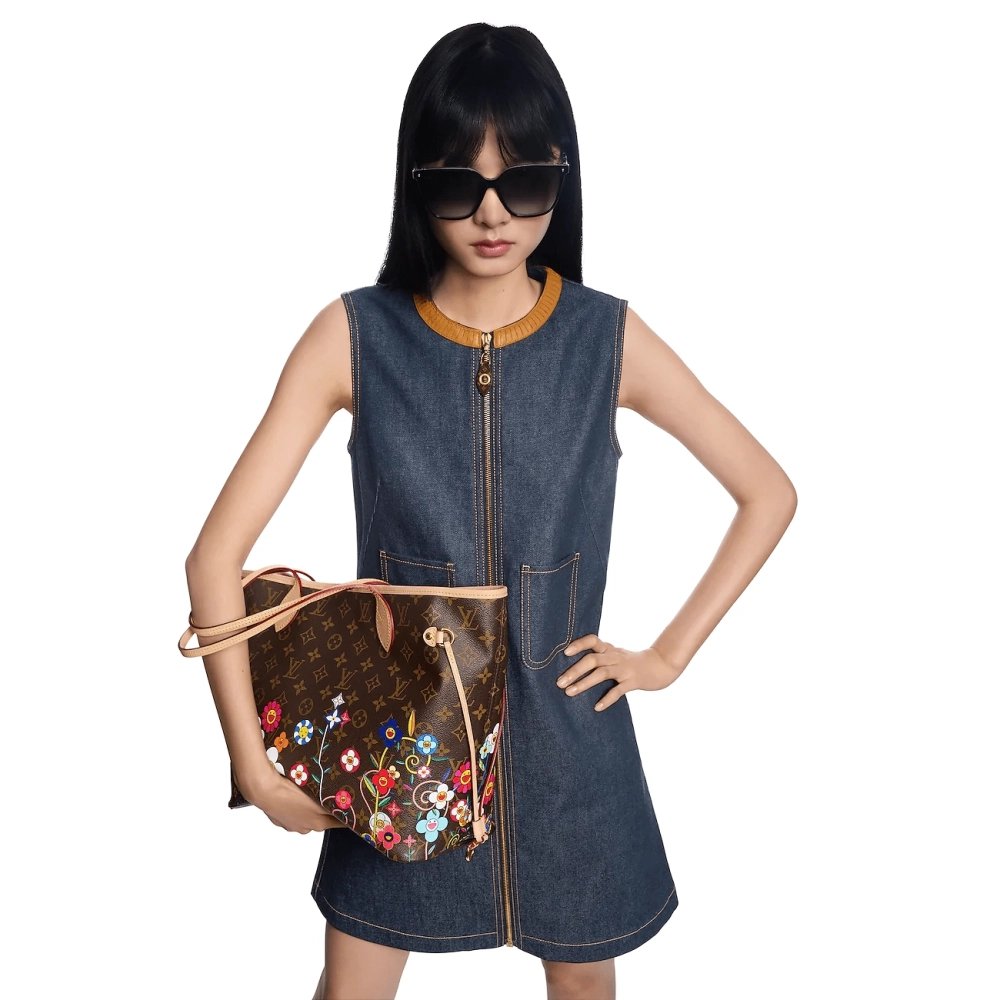 Louis Vuitton M13271 LV X TM Neverfull MM,Neverfull,LOUIS VUITTON,BAGS