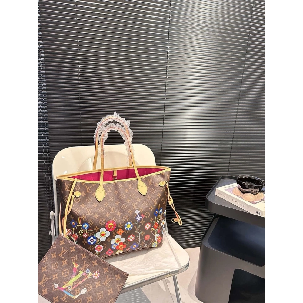 Louis Vuitton M13271 LV X TM Neverfull MM,Neverfull,LOUIS VUITTON,BAGS