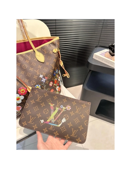 Louis Vuitton M13271 LV X TM Neverfull MM,Neverfull,LOUIS VUITTON,BAGS