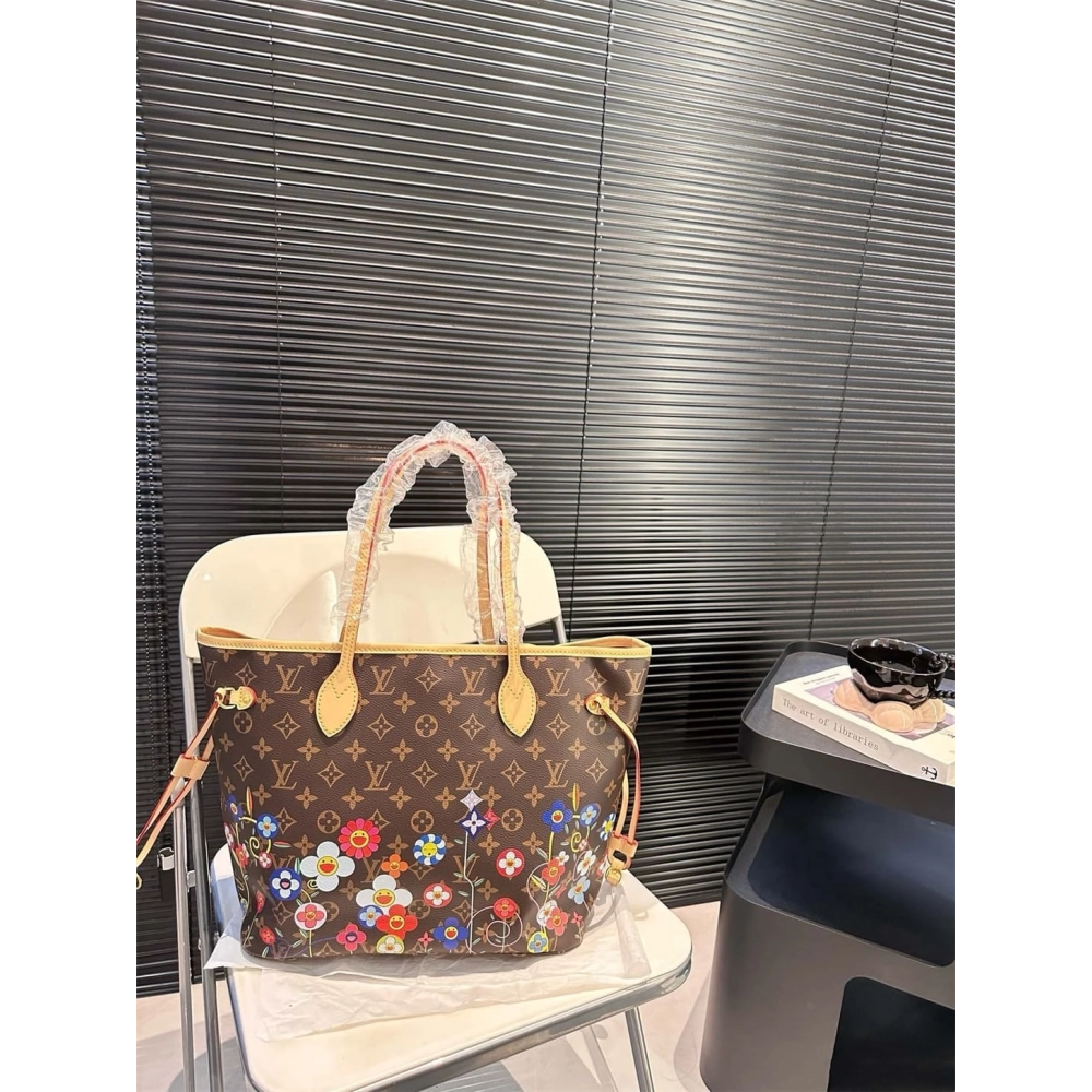 Louis Vuitton M13271 LV X TM Neverfull MM,Neverfull,LOUIS VUITTON,BAGS