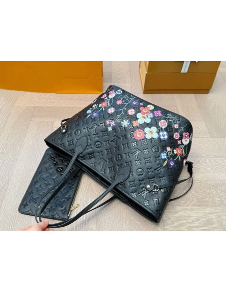 Louis Vuitton M13675 LV X TM Neverfull MM,Neverfull,LOUIS VUITTON,BAGS