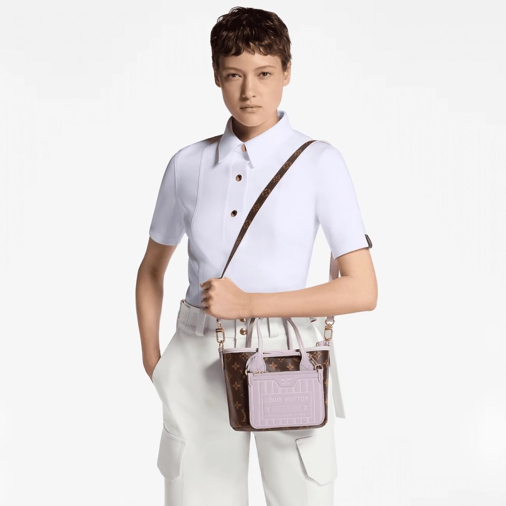 Louis Vuitton M25656 Neverfull Bandouliere Inside Out BB,Neverfull,LOUIS VUITTON,BAGS