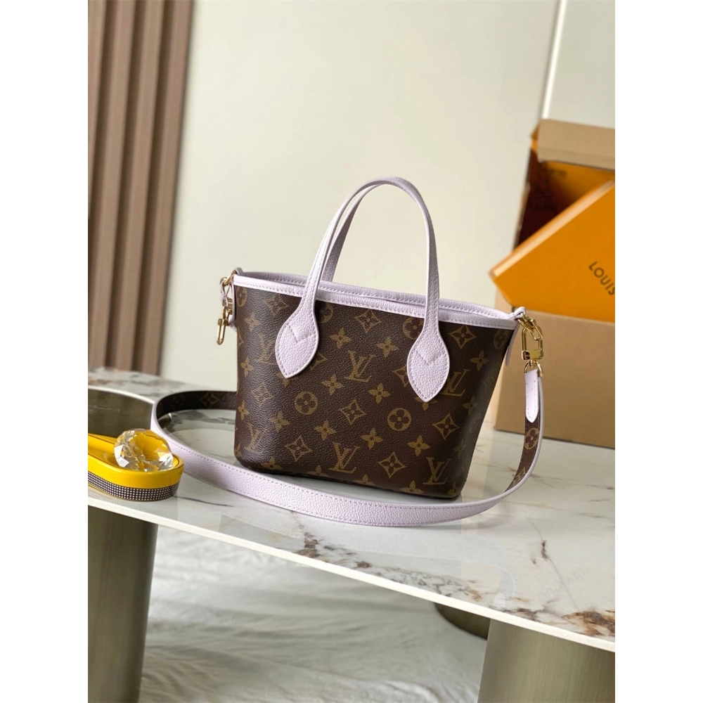 Louis Vuitton M25656 Neverfull Bandouliere Inside Out BB,Neverfull,LOUIS VUITTON,BAGS