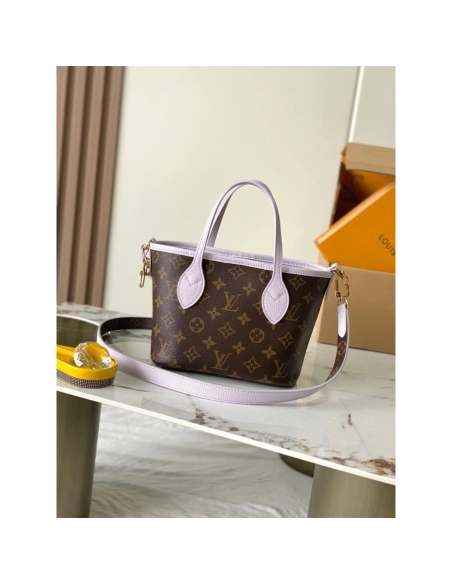 Louis Vuitton M25656 Neverfull Bandouliere Inside Out BB,Neverfull,LOUIS VUITTON,BAGS