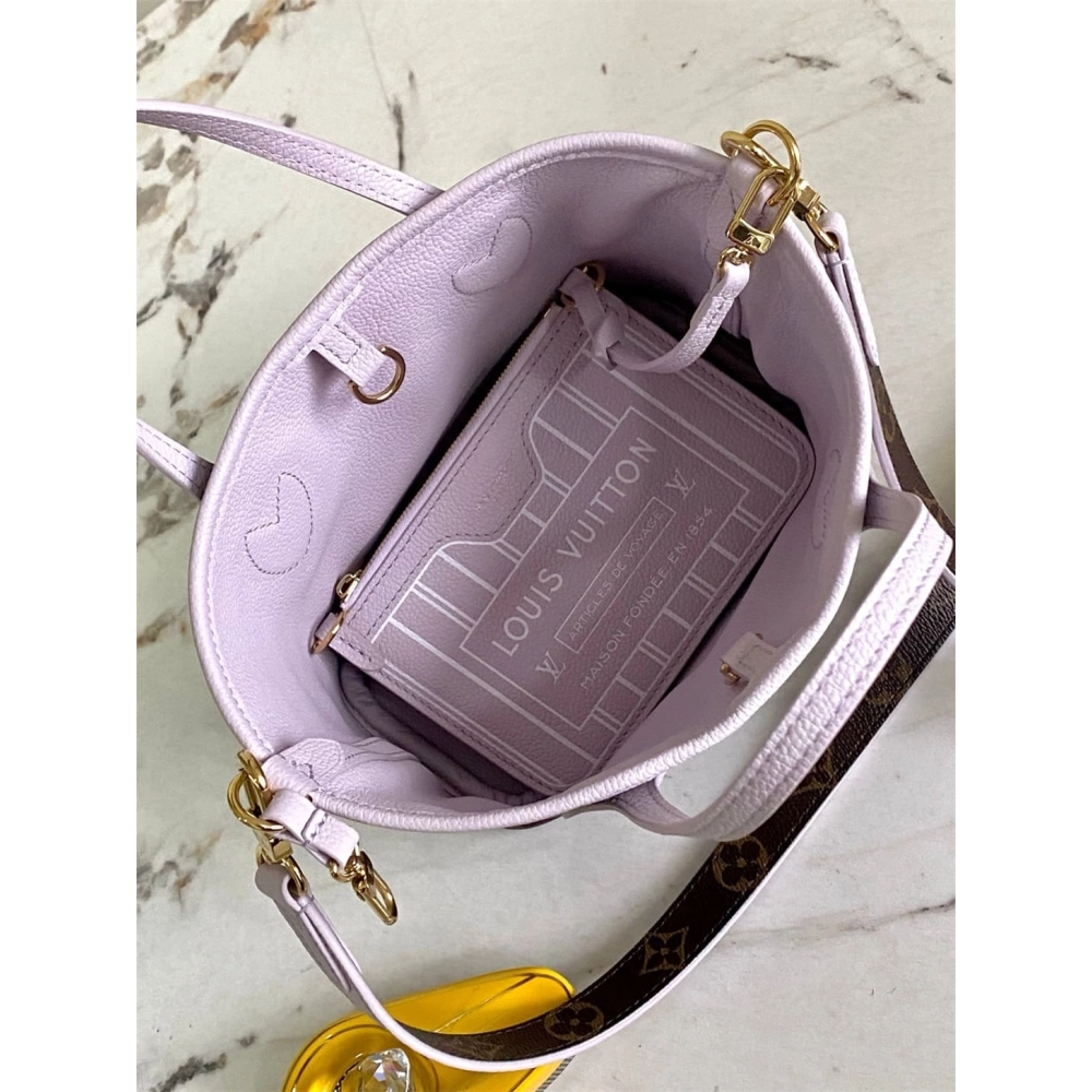 Louis Vuitton M25656 Neverfull Bandouliere Inside Out BB,Neverfull,LOUIS VUITTON,BAGS