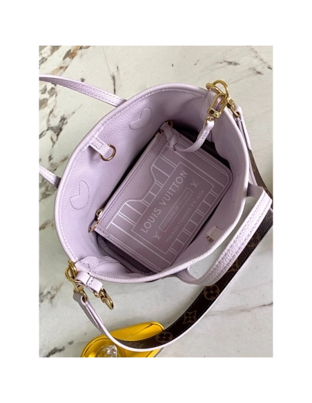 Louis Vuitton M25656 Neverfull Bandouliere Inside Out BB,Neverfull,LOUIS VUITTON,BAGS