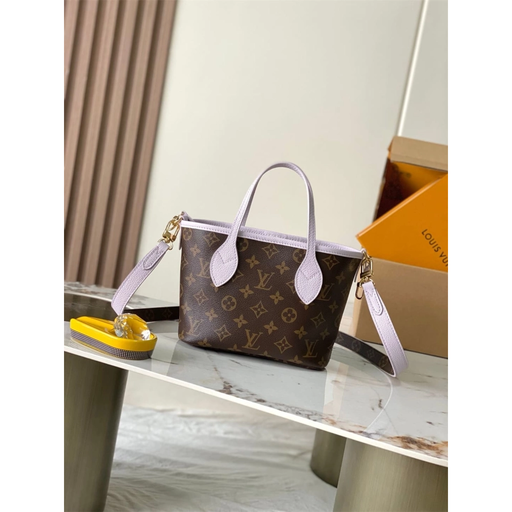 Louis Vuitton M25656 Neverfull Bandouliere Inside Out BB,Neverfull,LOUIS VUITTON,BAGS