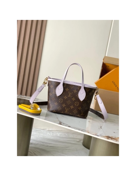 Louis Vuitton M25656 Neverfull Bandouliere Inside Out BB,Neverfull,LOUIS VUITTON,BAGS