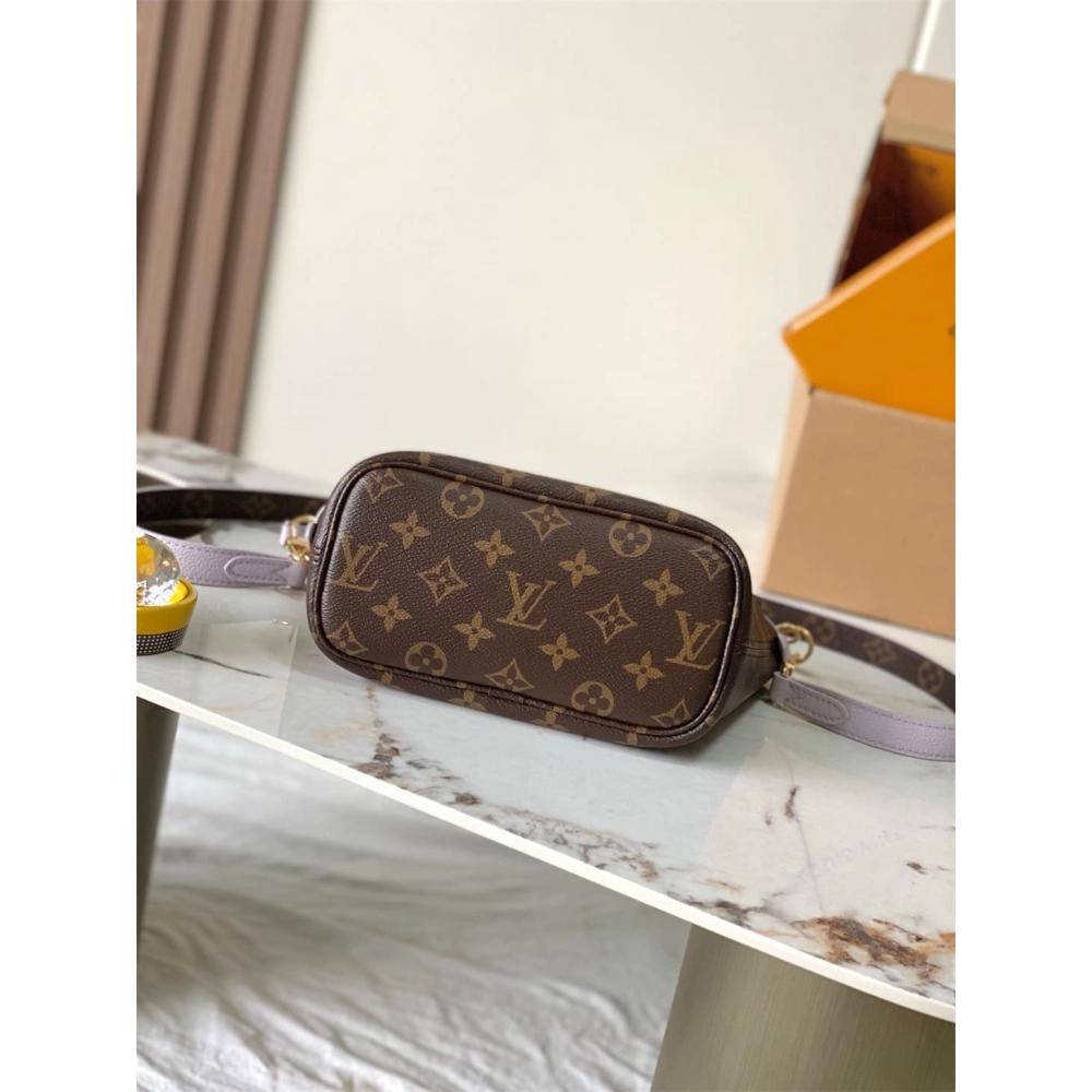 Louis Vuitton M25656 Neverfull Bandouliere Inside Out BB,Neverfull,LOUIS VUITTON,BAGS
