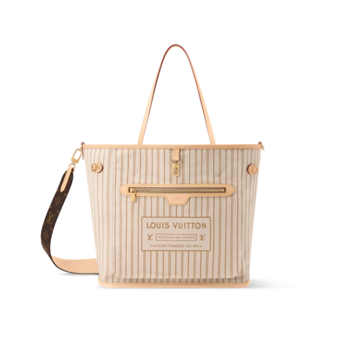 Louis Vuitton M28407 Neverfull Bandouliere Inside Out MM,Neverfull,LOUIS VUITTON,BAGS