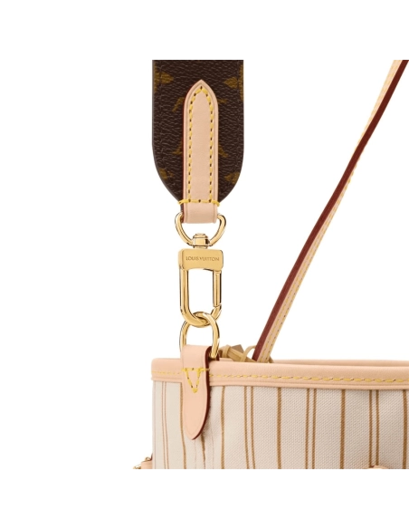 Louis Vuitton M28407 Neverfull Bandouliere Inside Out MM,Neverfull,LOUIS VUITTON,BAGS