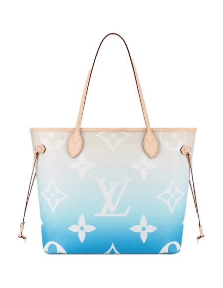 Louis Vuitton Neverfull Gradient Pastel MM Blue,Neverfull,LOUIS VUITTON,BAGS