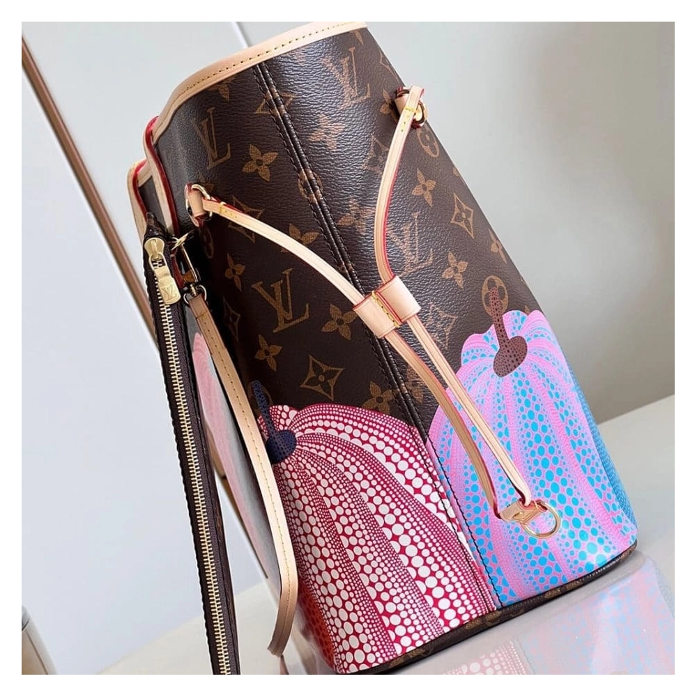 Louis Vuitton X YK Neverfull MM M46468,Neverfull,LOUIS VUITTON,BAGS