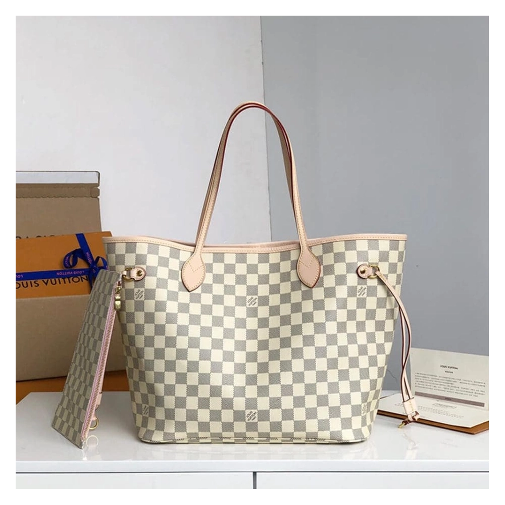LV NEVERFULL MM N41605,Neverfull,LOUIS VUITTON,BAGS