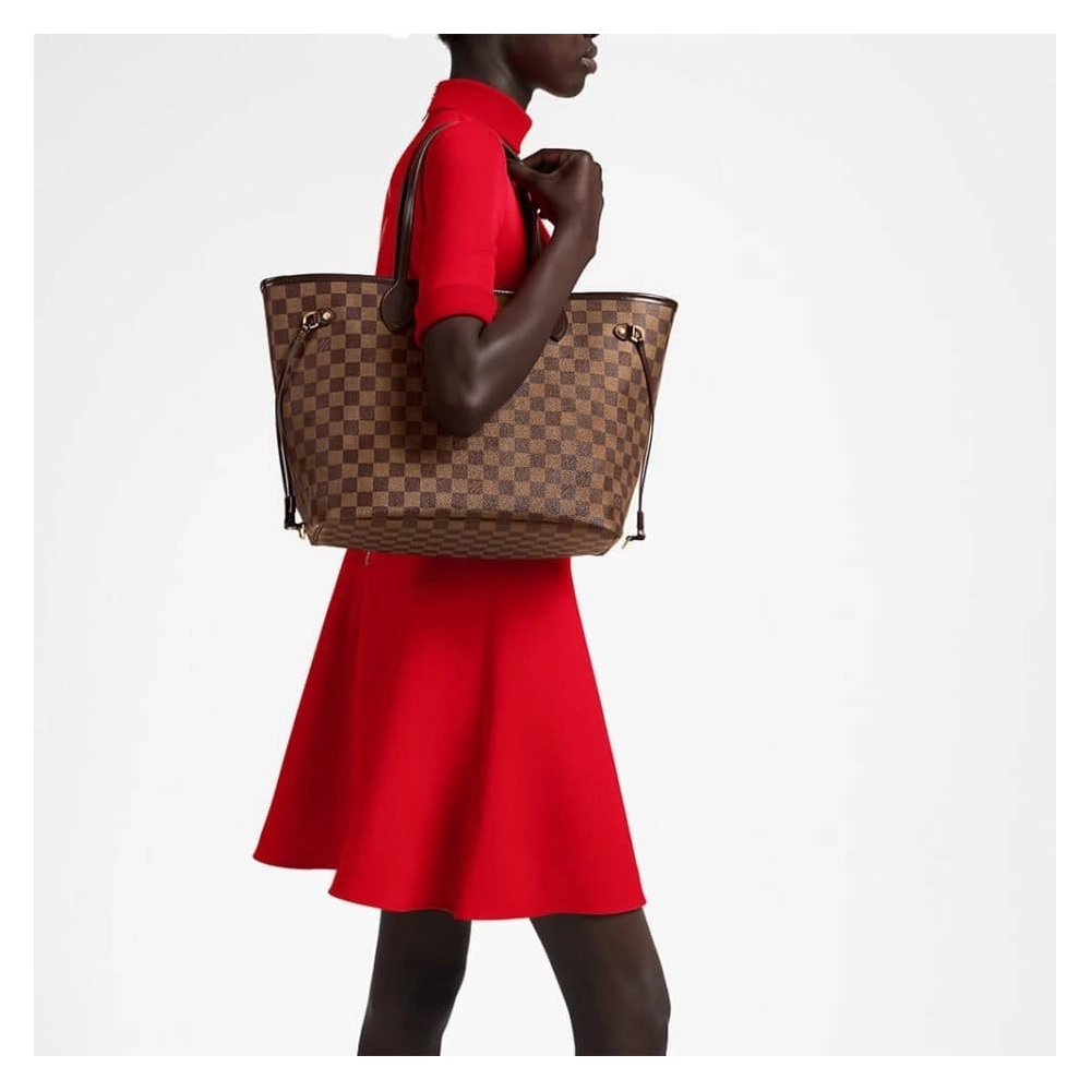 LV Neverfull MM Tote N41358,Neverfull,LOUIS VUITTON,BAGS