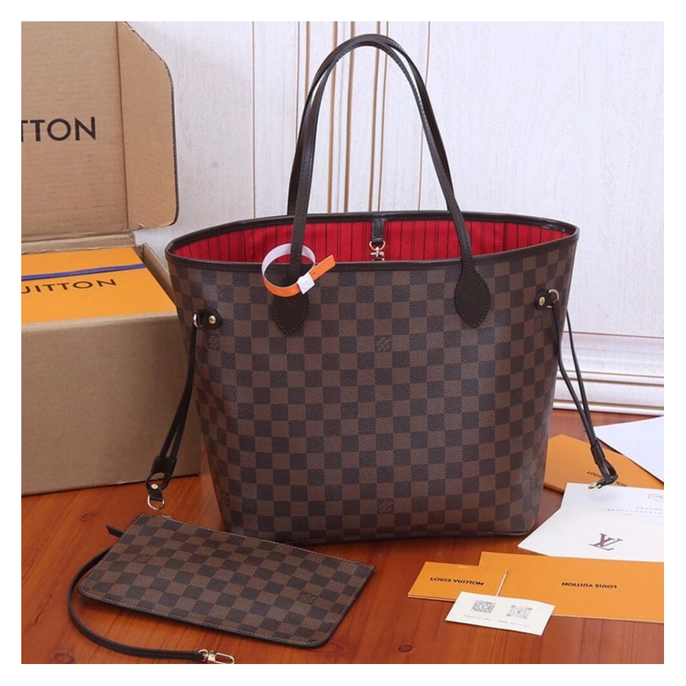 LV Neverfull MM Tote N41358,Neverfull,LOUIS VUITTON,BAGS