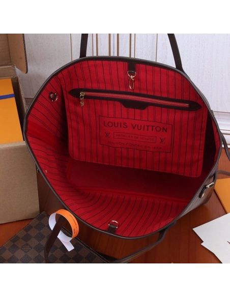 LV Neverfull MM Tote N41358,Neverfull,LOUIS VUITTON,BAGS