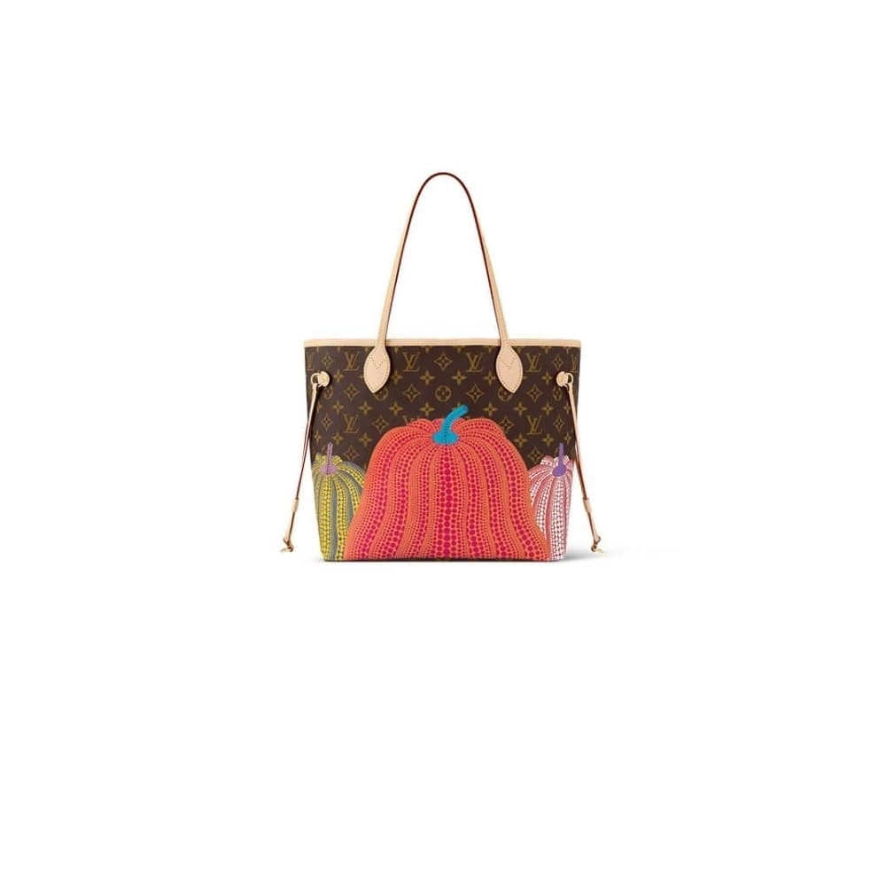 LV X YK Neverfull MM,Neverfull,LOUIS VUITTON,BAGS