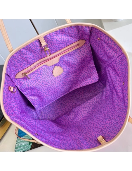 LV X YK Neverfull MM,Neverfull,LOUIS VUITTON,BAGS