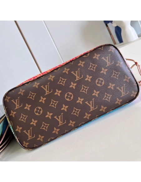 LV X YK Neverfull MM,Neverfull,LOUIS VUITTON,BAGS