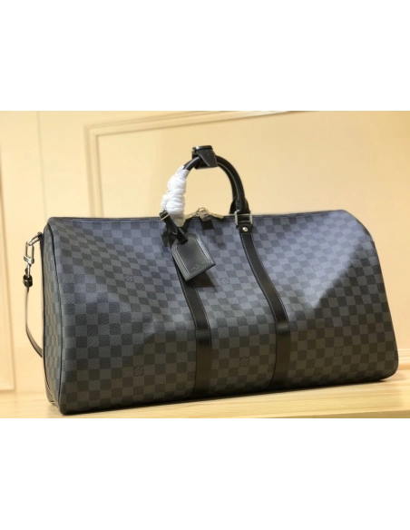 Louis Vuitton Keepall Bandouliere 55 N41356,Keepall,LOUIS VUITTON,BAGS