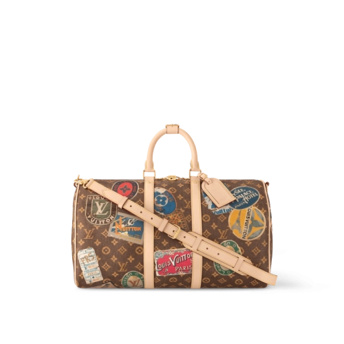 Louis Vuitton M24960 Flight Mode Keepall Bandouliere 45,Keepall,LOUIS VUITTON,BAGS