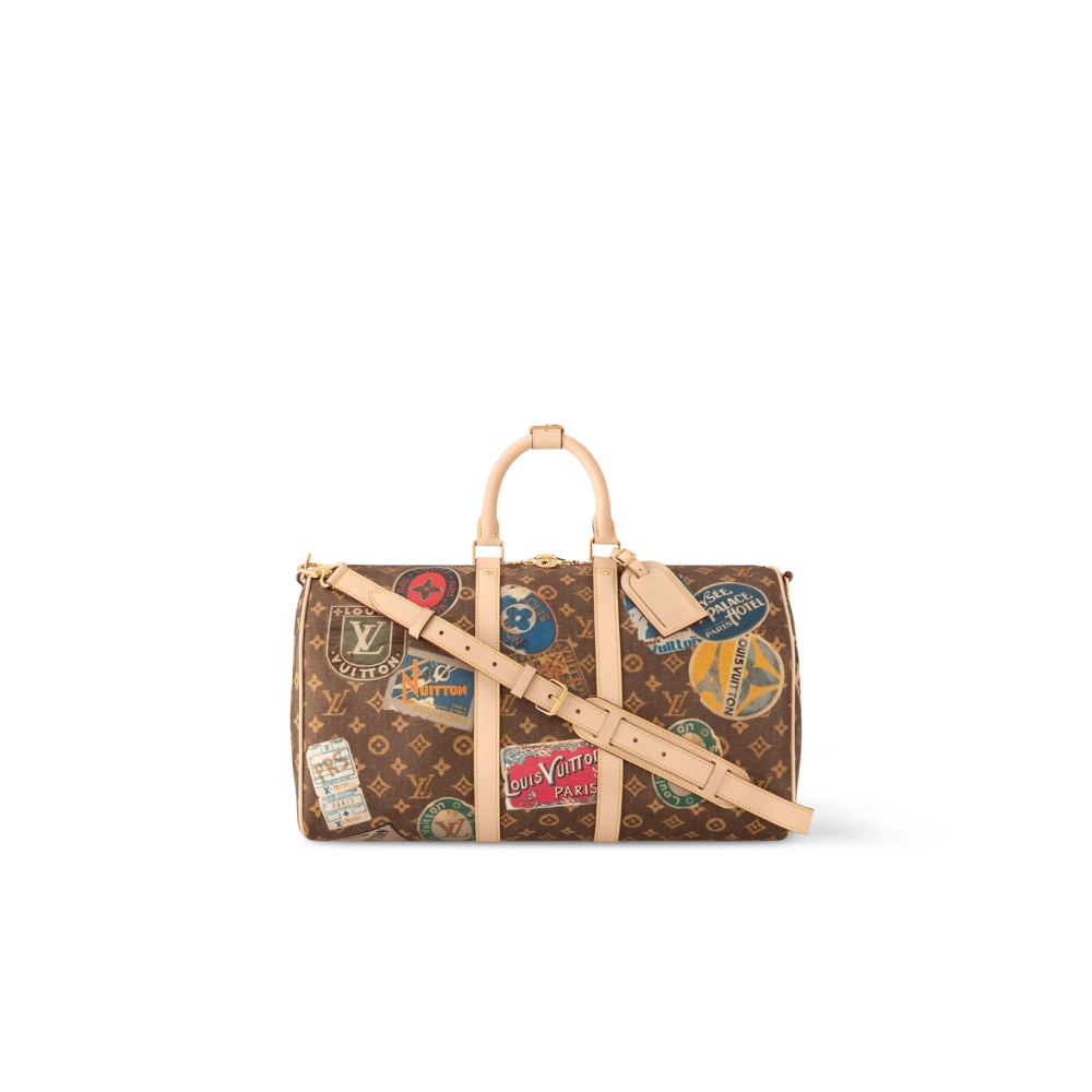 Louis Vuitton M24960 Flight Mode Keepall Bandouliere 45,Keepall,LOUIS VUITTON,BAGS