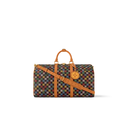 Louis Vuitton N00170 KEEPALL BANDOULIeRE 50 Travel Bag,Keepall,LOUIS VUITTON,BAGS